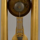 Pendulum portico period restoration bronze dore early nineteenth