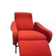 Chaise de Dame Vintage Inclinable en Laine par Marco Zanuso pour Pizzetti, 1960s