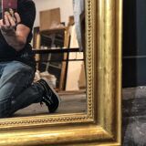 Old mirror 162 x 104 gold leaf gilding