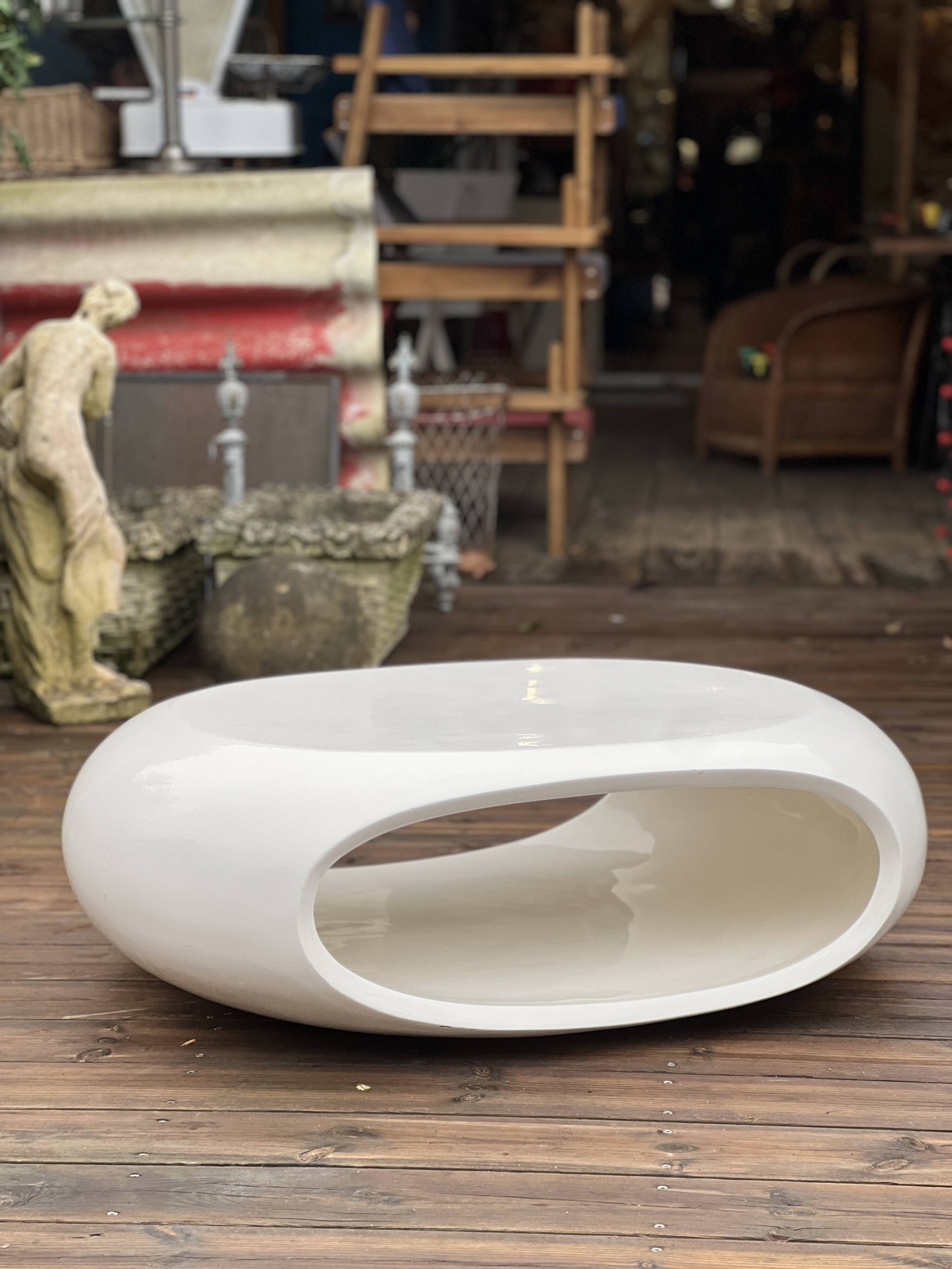 Space age coffee table