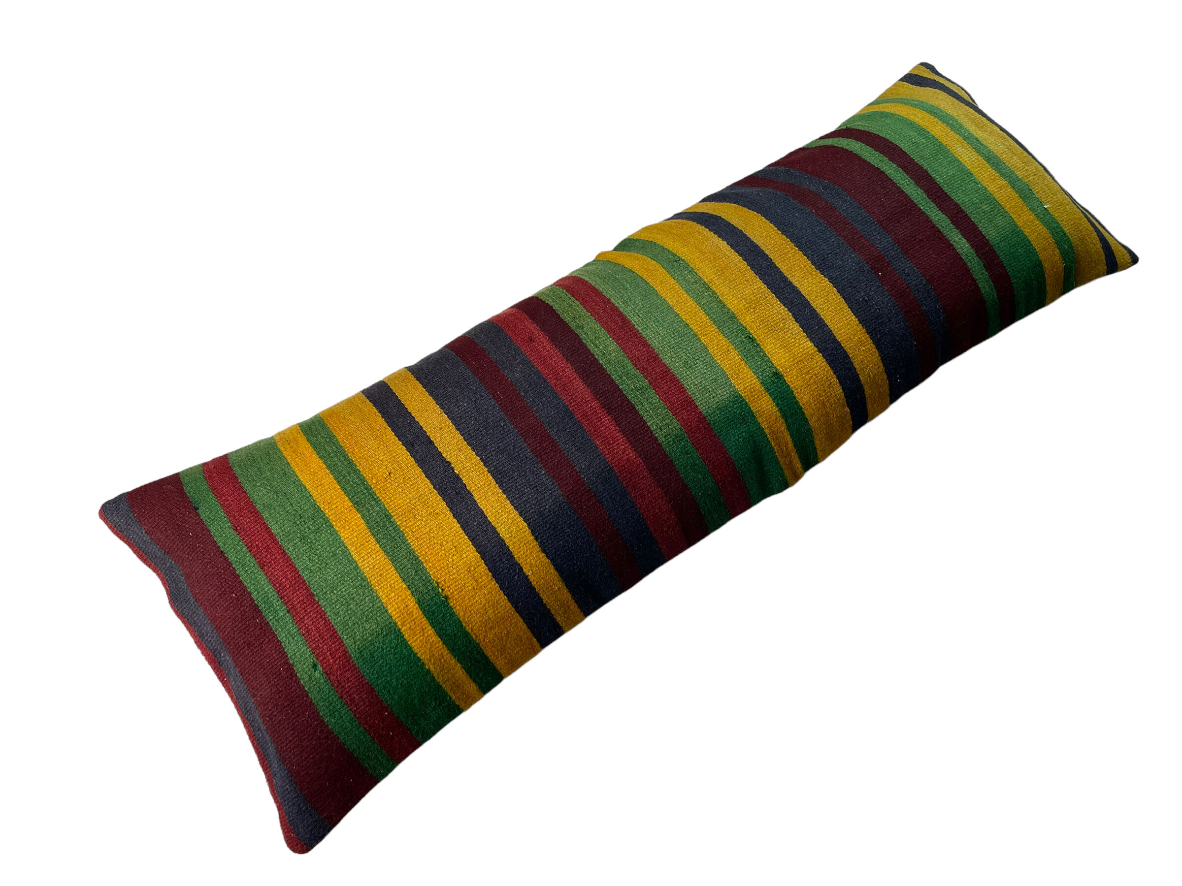 Vintage turkish kilim cushion cover , 120 x 40 cm