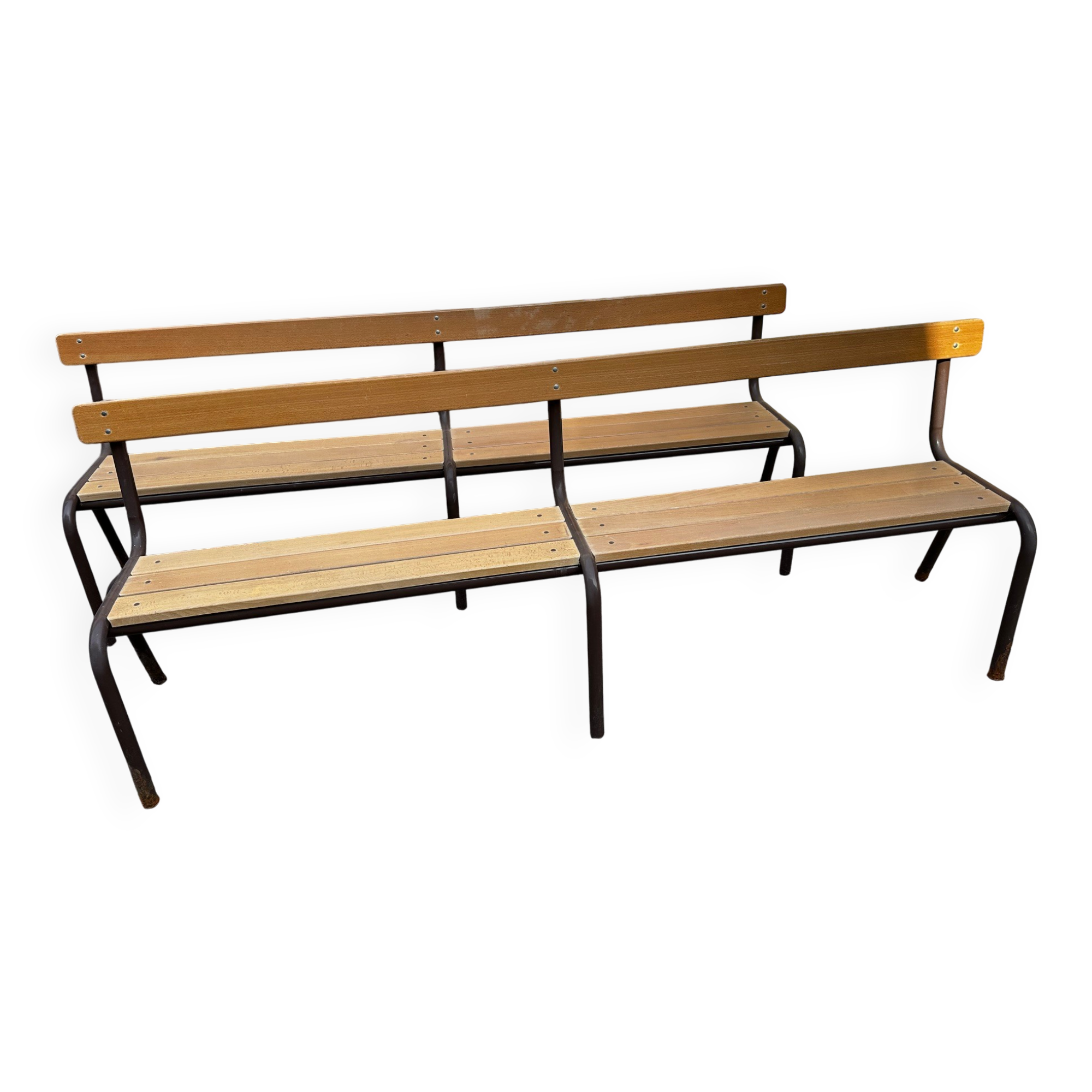 Paire de bancs