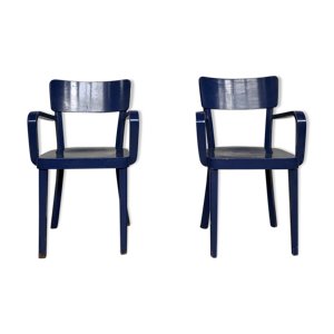 Paire de 2 fauteuils de bureau