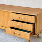 Scandinavian teak row