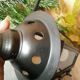 Lantern table candlestick or hanging wrought iron inside exterior 32 cm