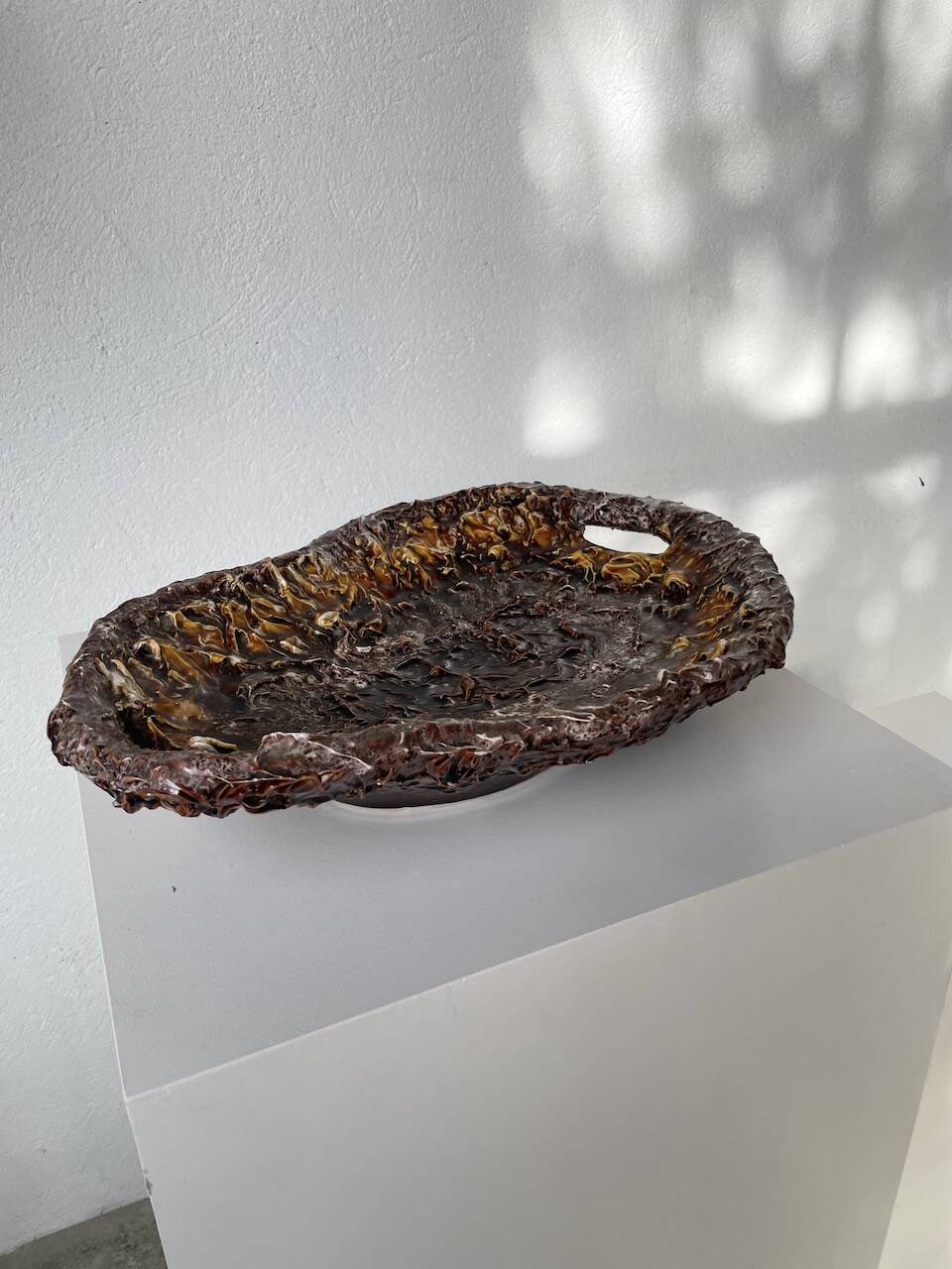 Plat en céramique fatlava Vallauris