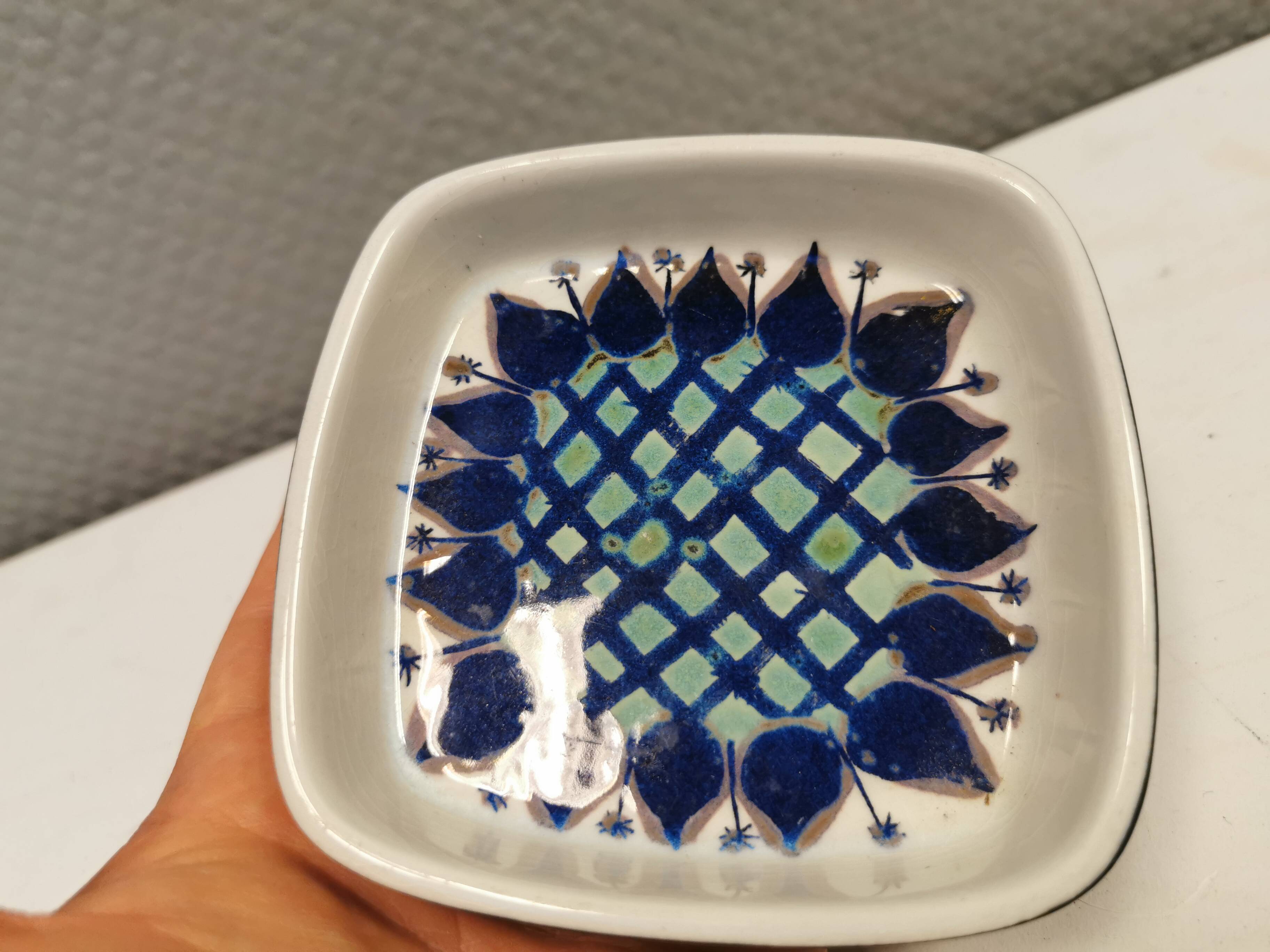 Small Faience bowl from Aluminia Denmark