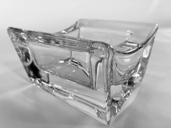 Cendrier - Vide Poche Vintage • Cristal de Vannes • 1970-80