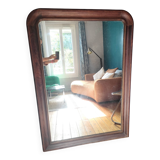 Miroir en bois massif
