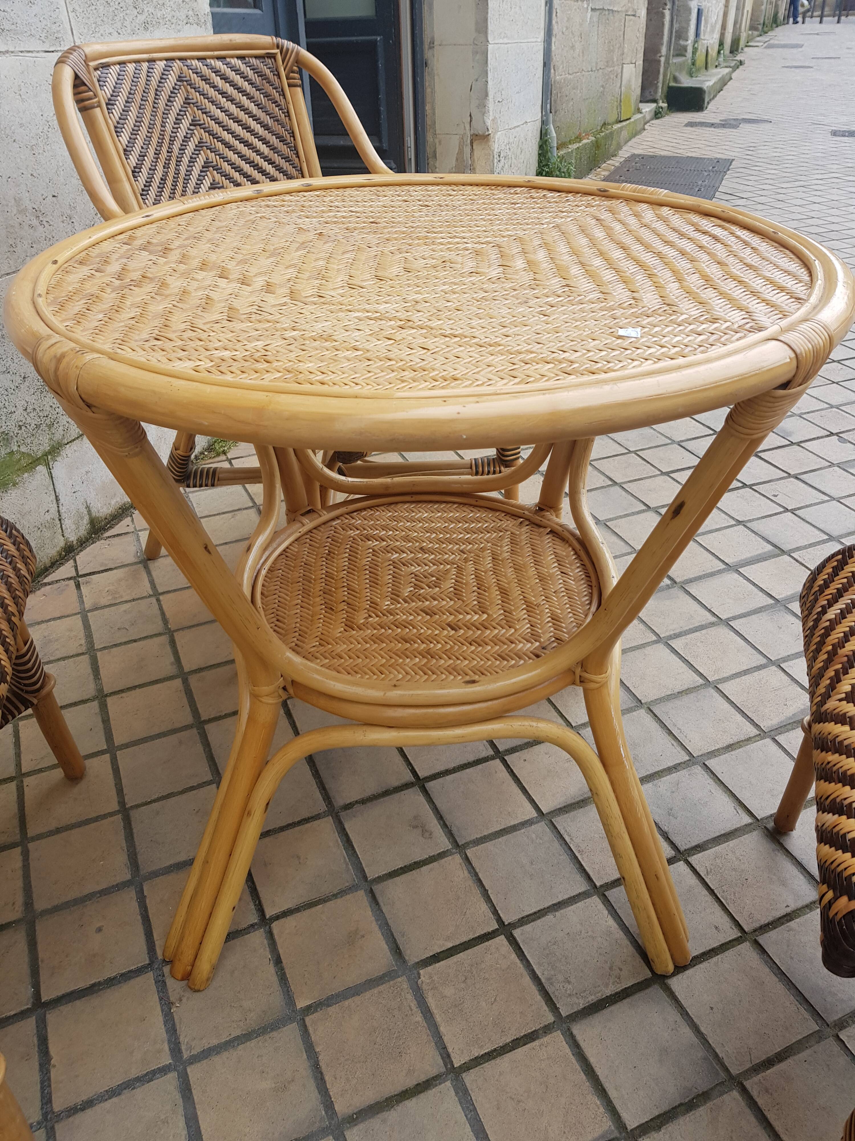 Rattan garden set