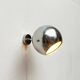 Wall lamp sphere model 48591 in mid-century Danish space style by Louis Poulsen, 1960s.