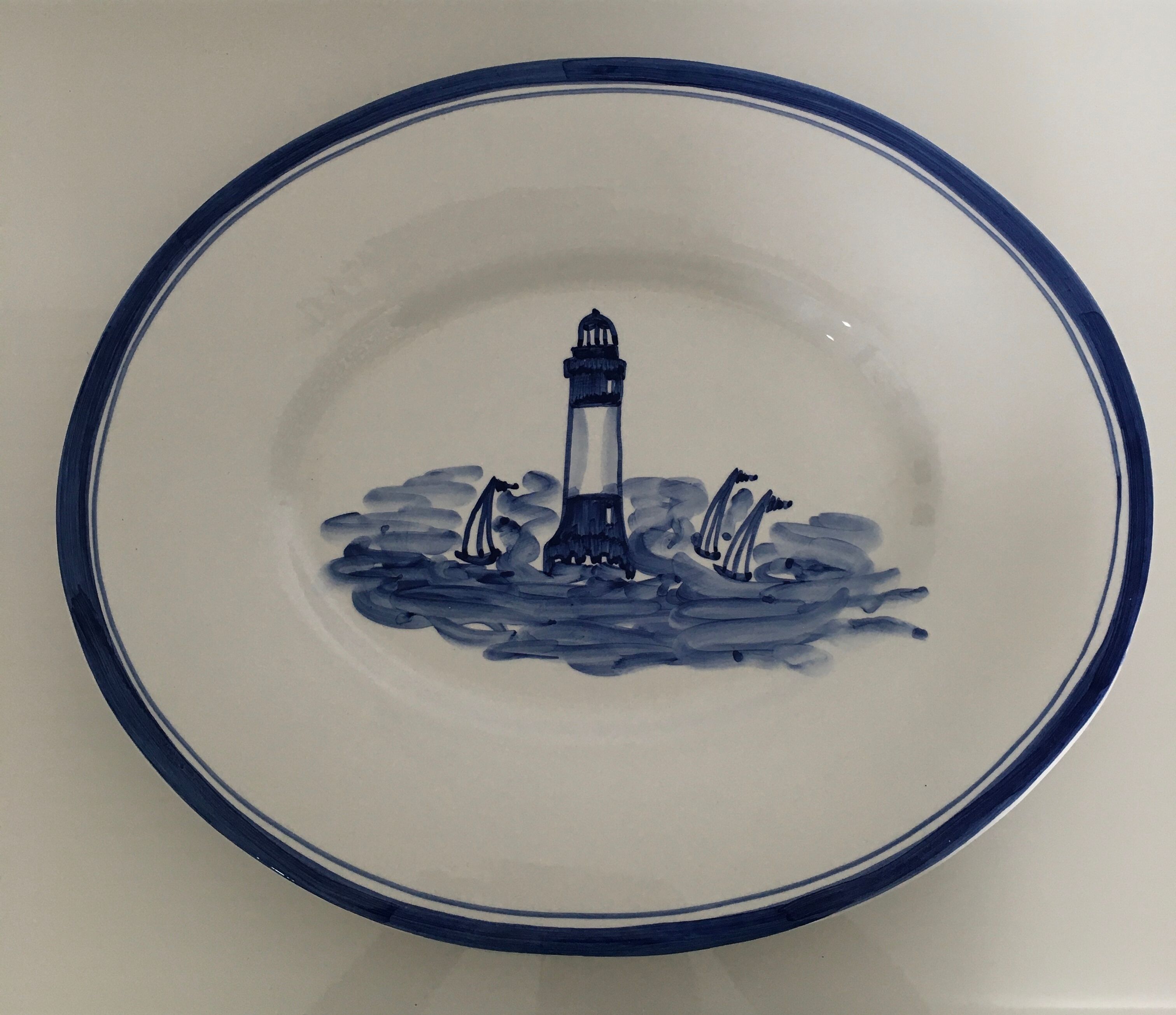 Oval flat xl flagship décor