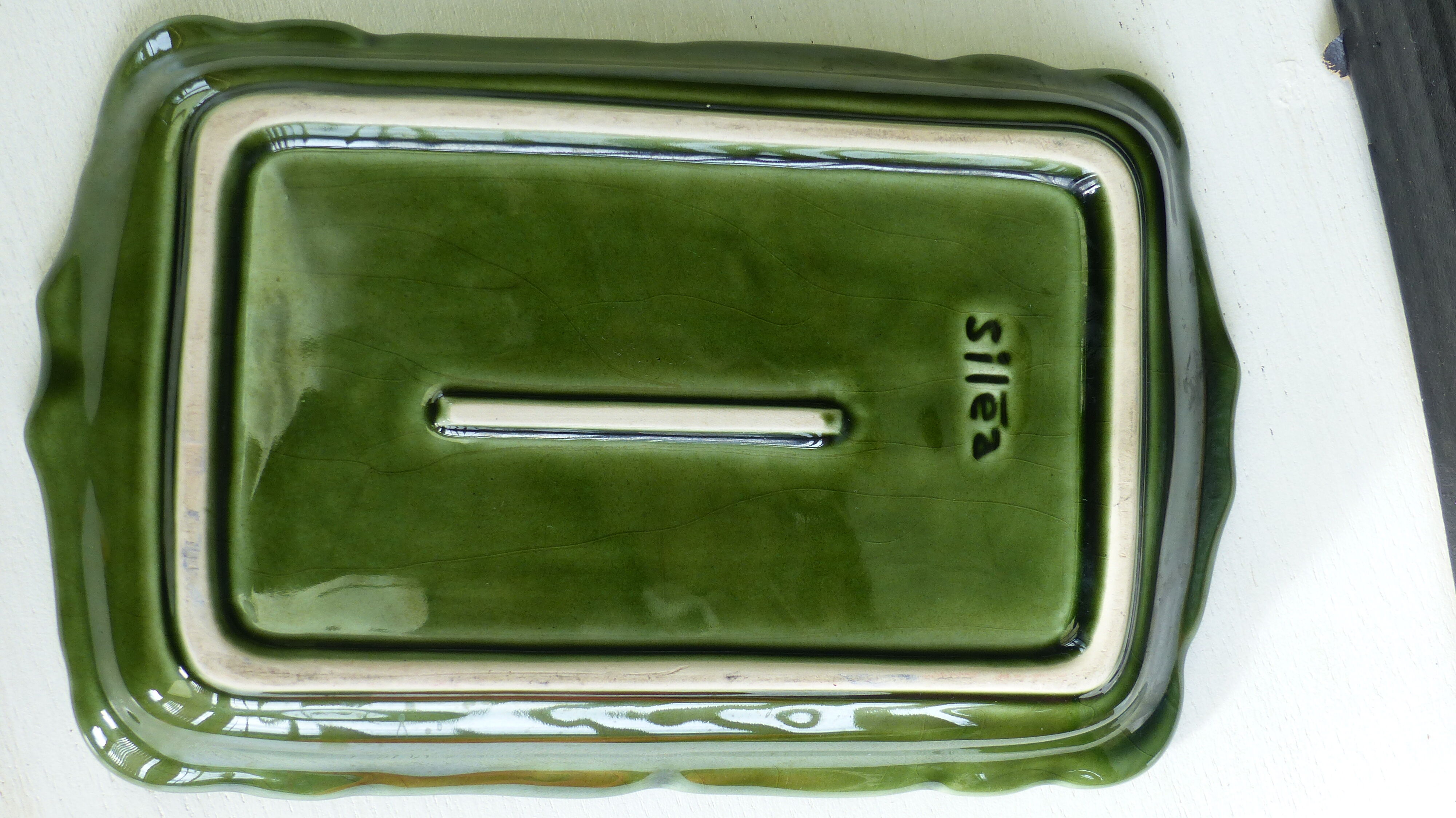 porcelain butter maker