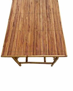 Rattan coffee table