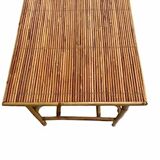 Rattan coffee table