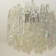 Kalmar 'ice cubes' in lucite 4 fires, 60s