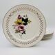 Set of 6 flat plates. Digoin Sarreguemines. Bouquet model.