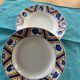 6 hollow plates art deco model Canada hamage mills wolves orchies france
