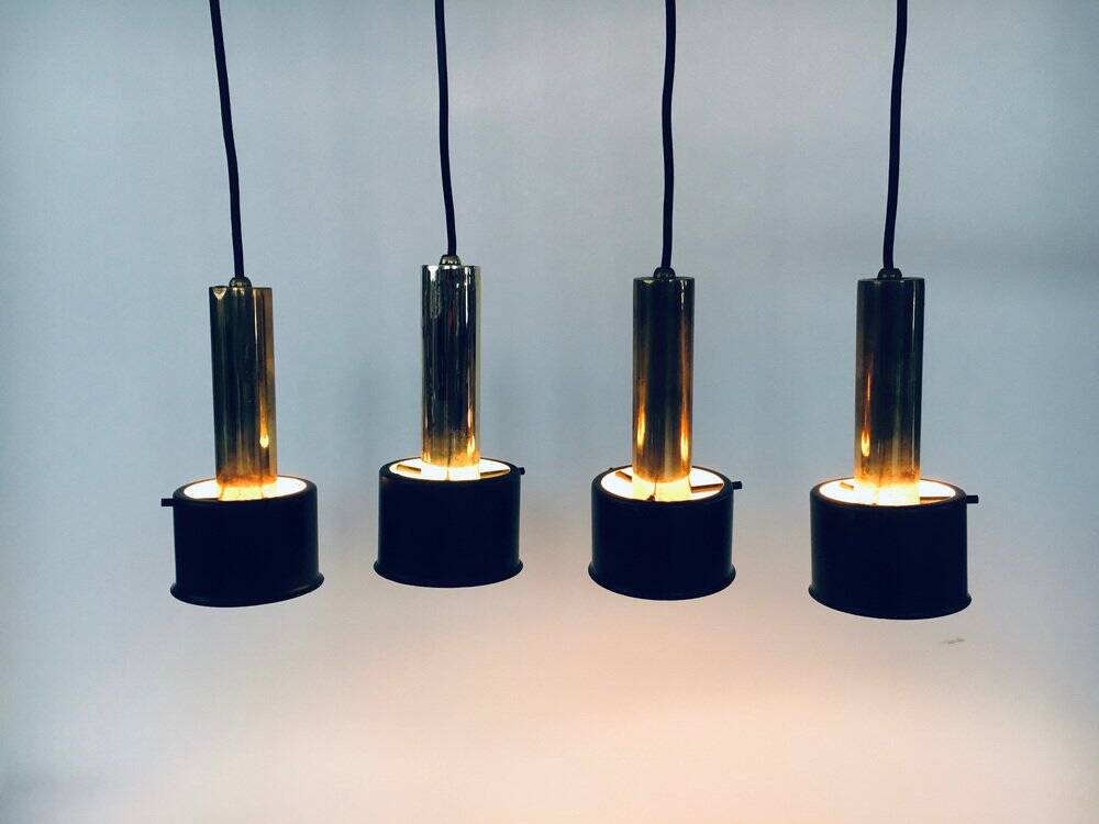 Italian pendant lamps, Italy, 1960s, set of 4