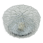 Plafonnier moderniste Massive en verre moulé