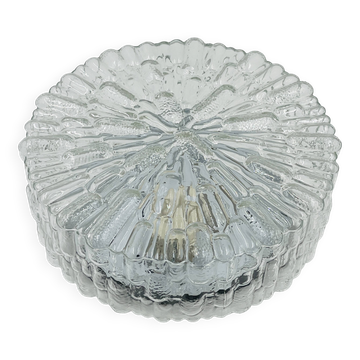 Plafonnier moderniste Massive en verre moulé