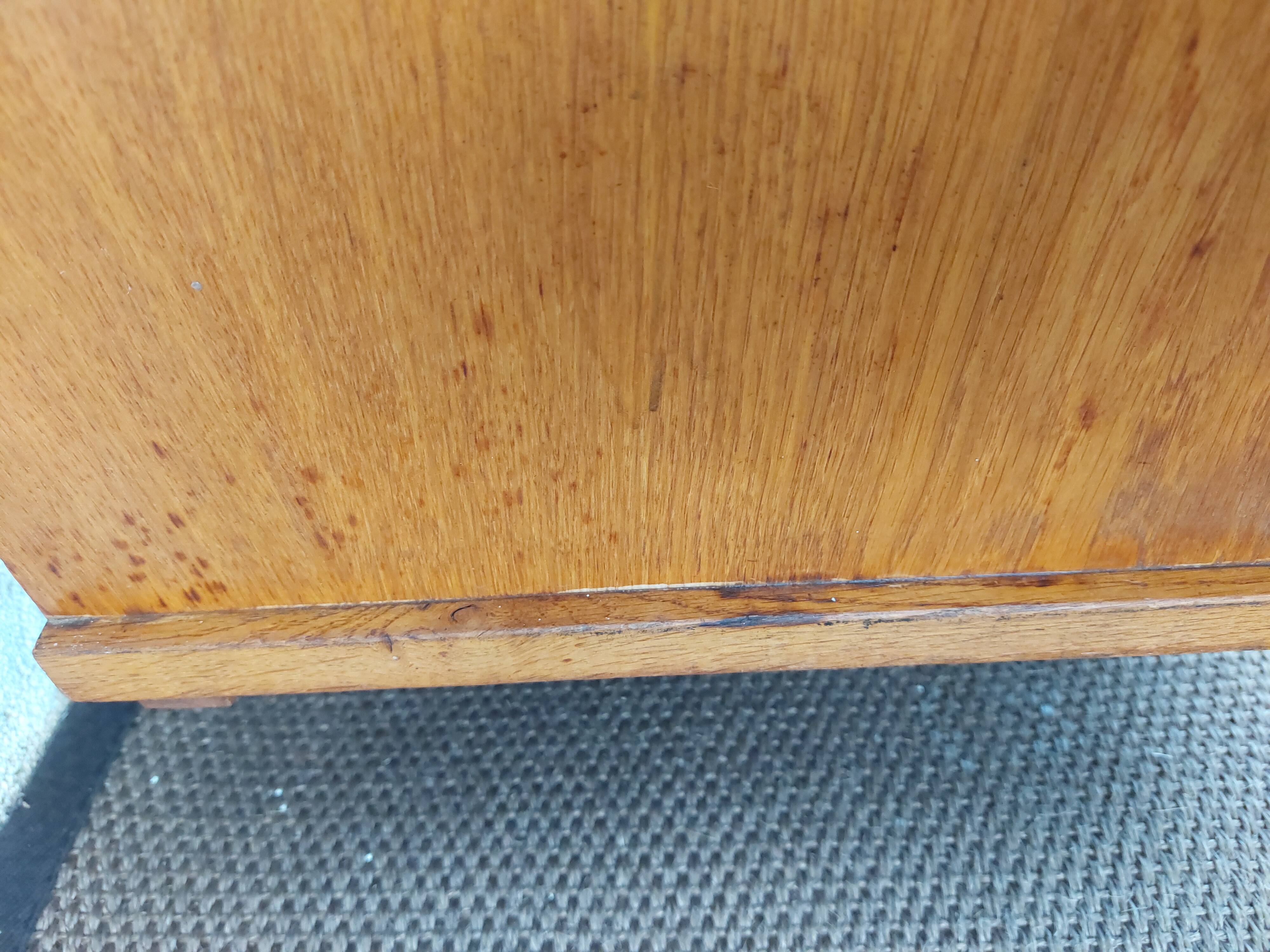 solid wood buffet, compass feet