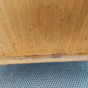 solid wood buffet, compass feet