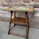 Side table jugendstil Art Nouveau wooden pedestal table 1910