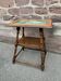 Side table jugendstil Art Nouveau wooden pedestal table 1910