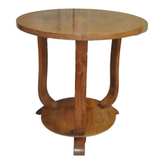 Art deco pedestal table