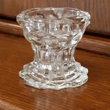 Reims crystal candle holder signed