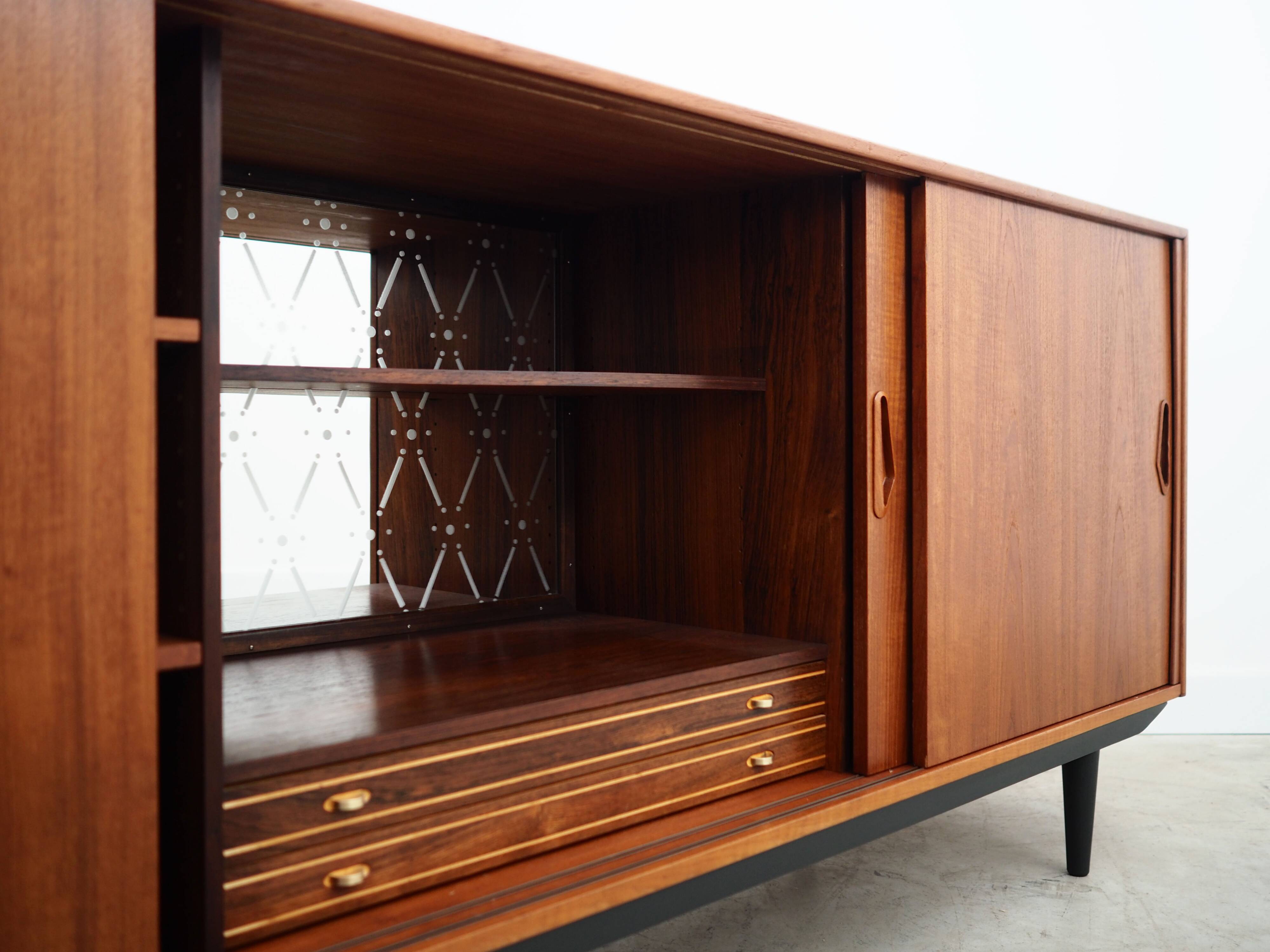 Teak sideboard, Danish design, 1960s, made in Denmark