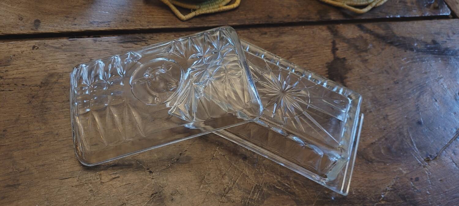 50's butter dish