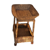 Vintage rattan service