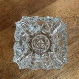 Crystal ashtray, empty pocket
