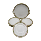Service a dessert ancien en porcelaine de Limoges