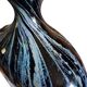 vase oblong larochére noire et bleu avec  XX siècle