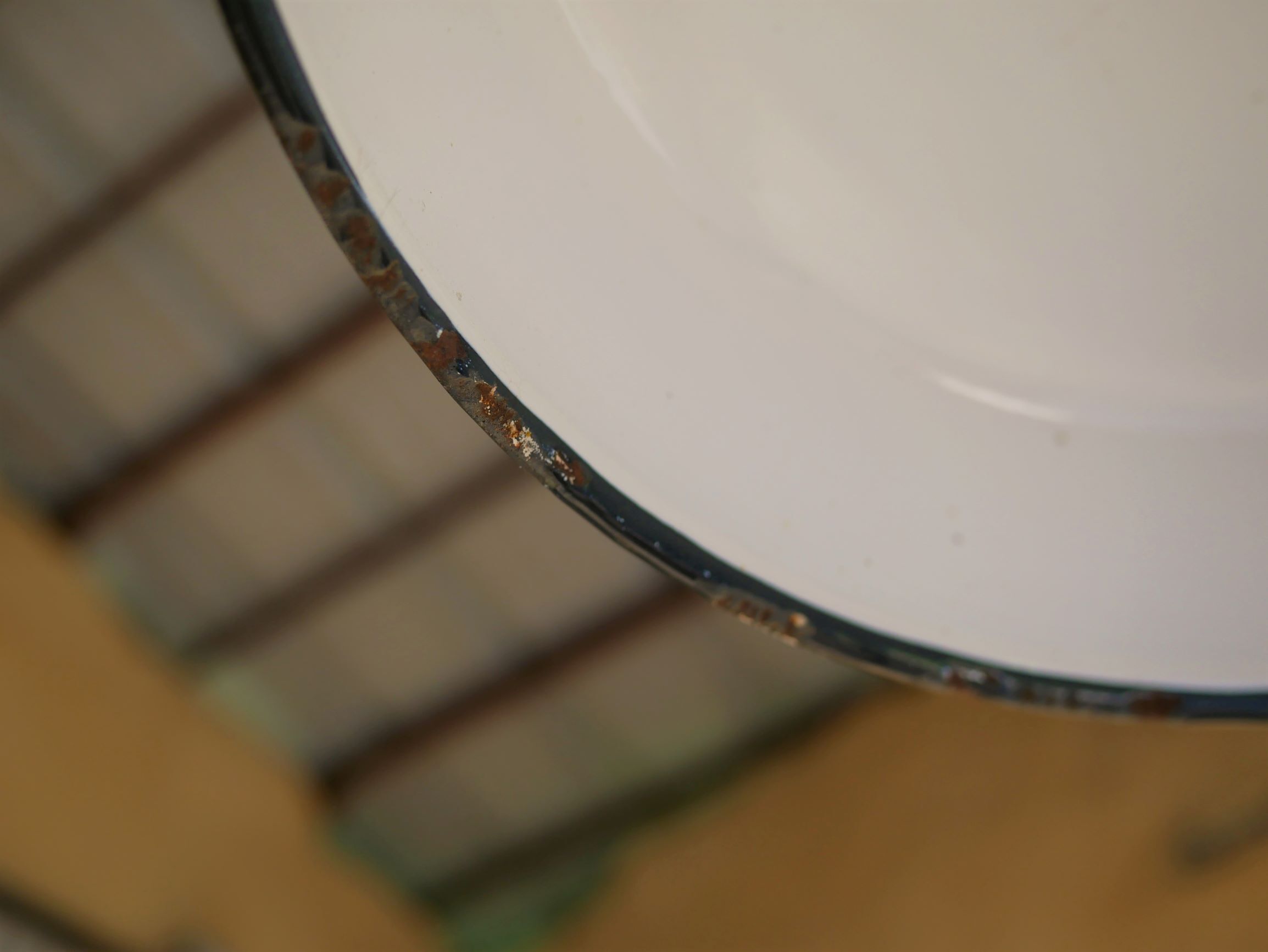 Industrial "bowl" hanging