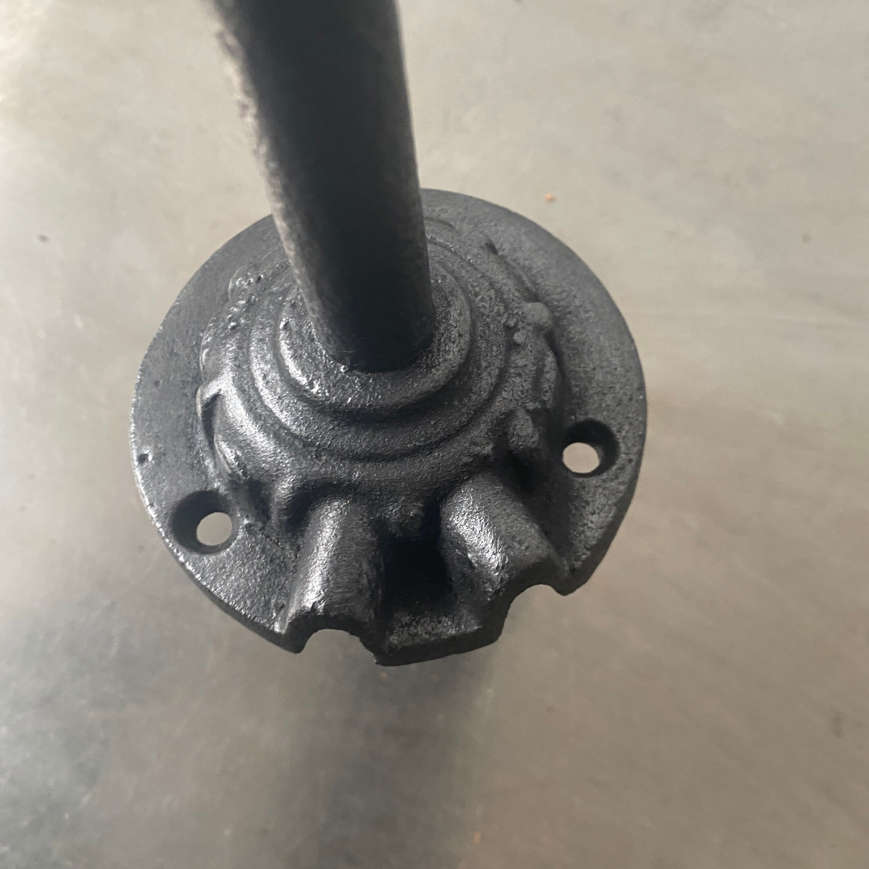 Old industrial gooseneck stem lamp
