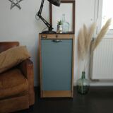 Vintage curtain binder cabinet