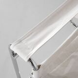 "B3 Wassily" armchair in fabric by Marcel Breuer for Bononia, Italy