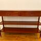 Console en merisier style Louis XVI