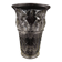 French Art Deco glass vase with cockatoo motif by Verlux