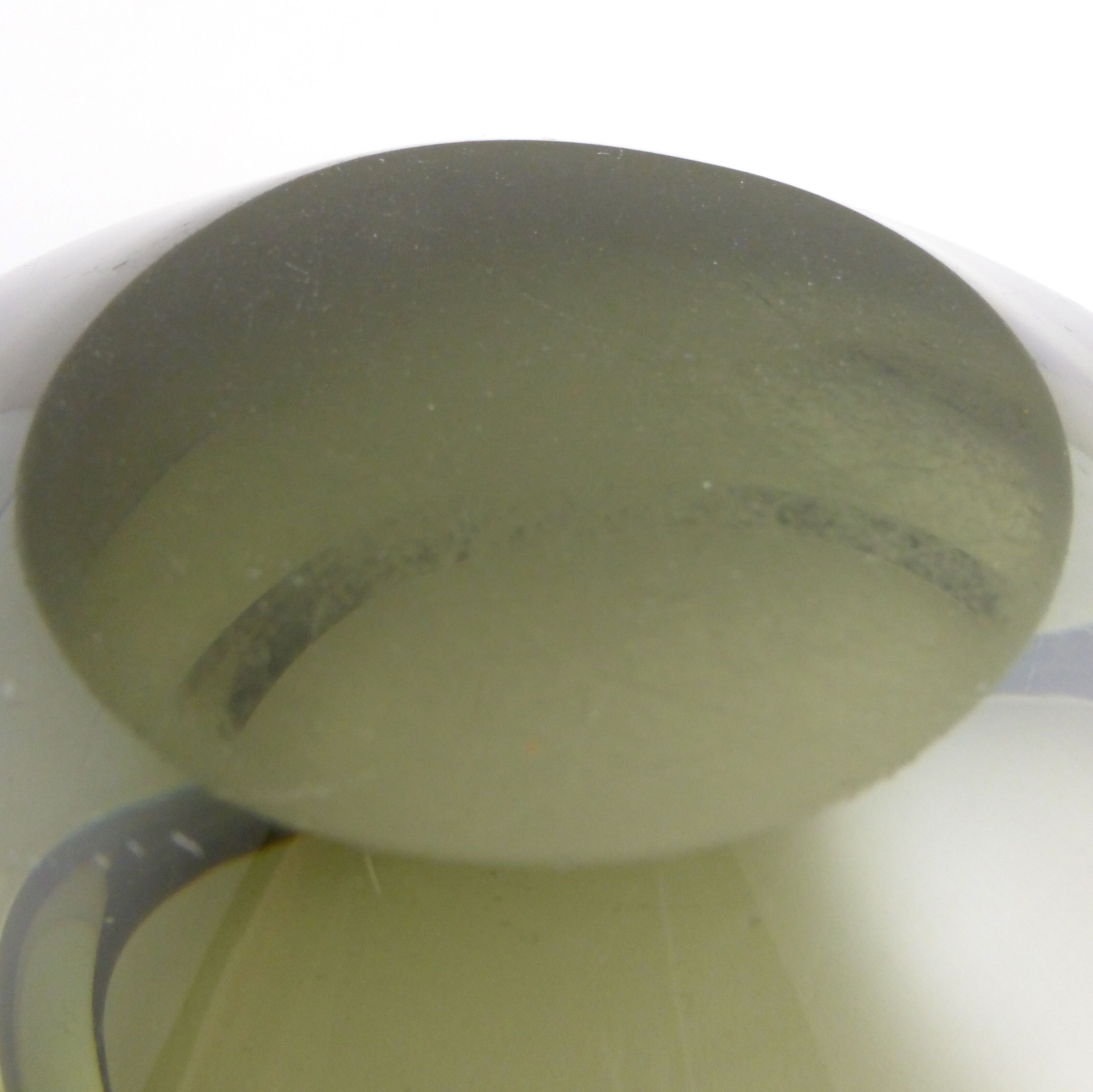 Cut smoked glass Holmegaard - Per Lütken - 1960