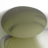 Cut smoked glass Holmegaard - Per Lütken - 1960