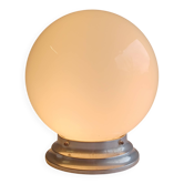 Opaline Globe Ceiling Light - Brasserie Type - 1950