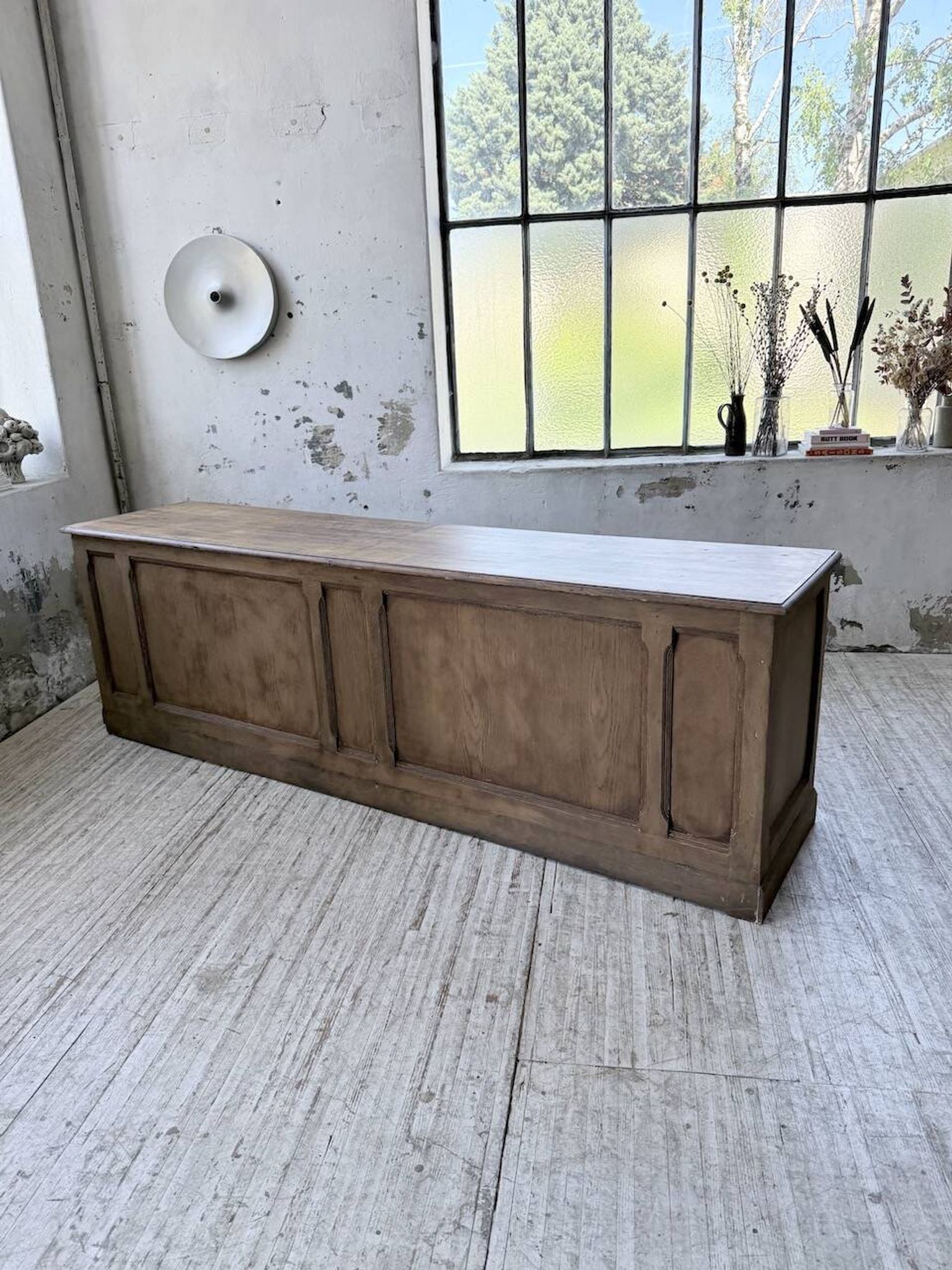 Oak workbench 250 cm XL 1950