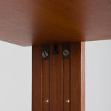 Italian free standing  teak wall unit