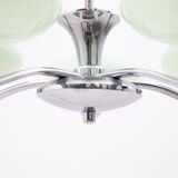 Art Deco chandelier from Poland, 1950s