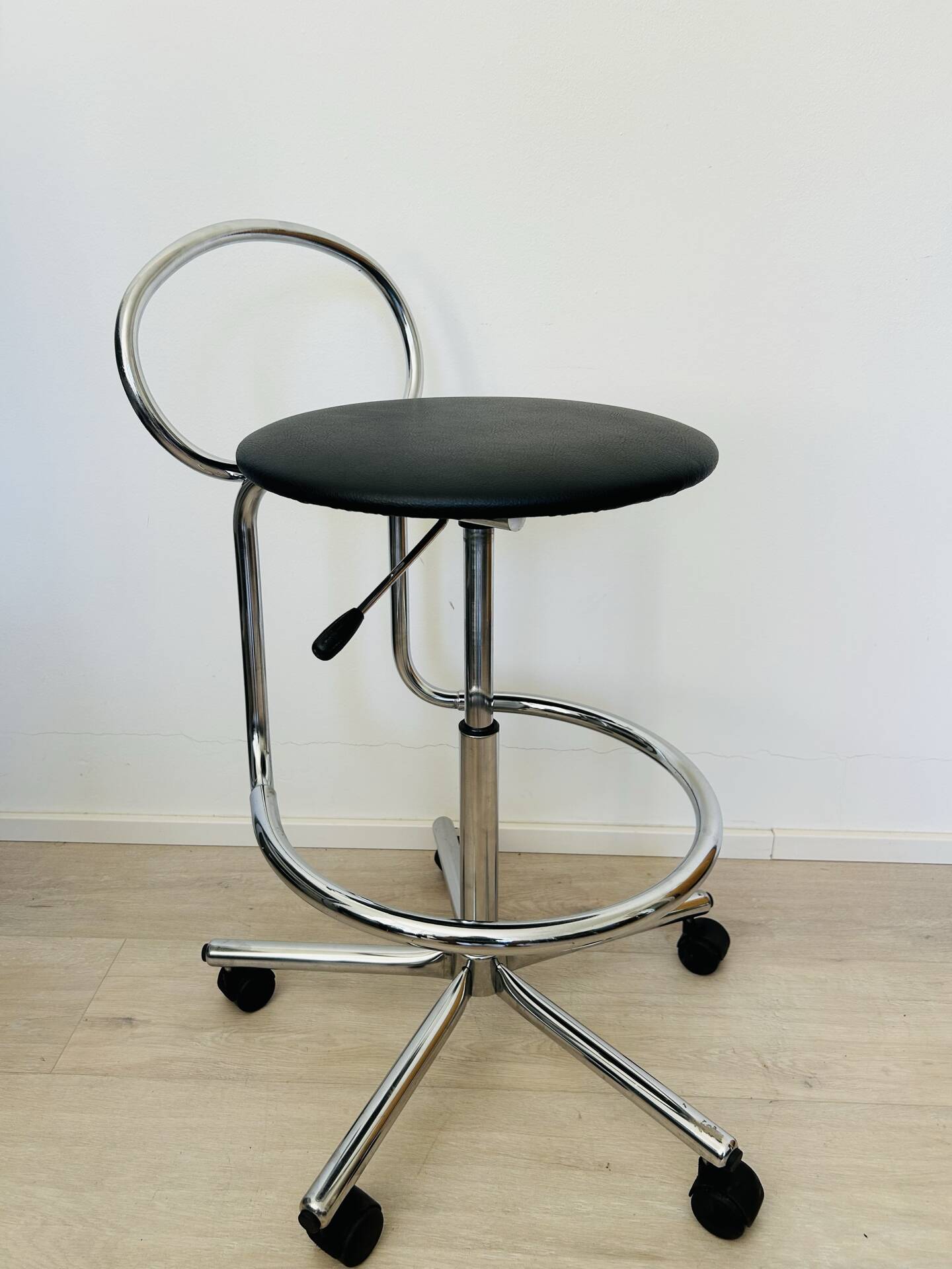 Fully Restored Kovona Bar Stool by Kovona, Czechoslovakia 1970’s